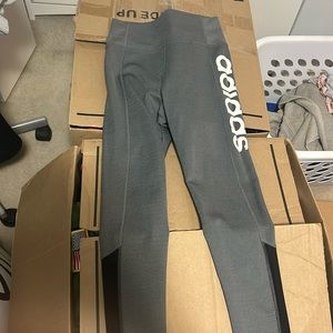 Adidas grey workout pants